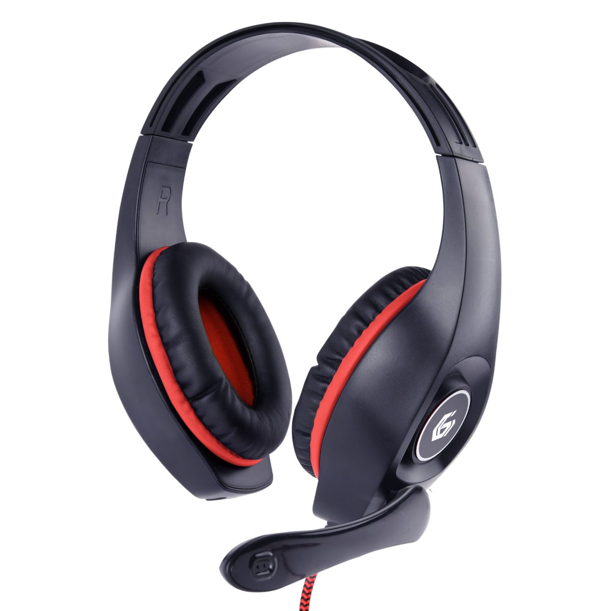 Gaming headset with volume control, GHS-05-R, Wired, Over-Ear