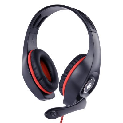 Gaming headset with volume control, GHS-05-R, Wired, Over-Ear