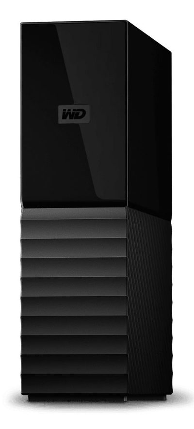 External HDD, WESTERN DIGITAL, My Book, 16TB, USB 2.0, USB 3.0, Drives 1, Black, WDBBGB0160HBK-EESN