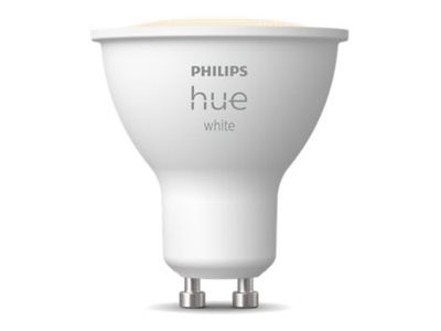 Philips Hue Smart Spotlight, GU10, 4.2 W, Soft warm white
