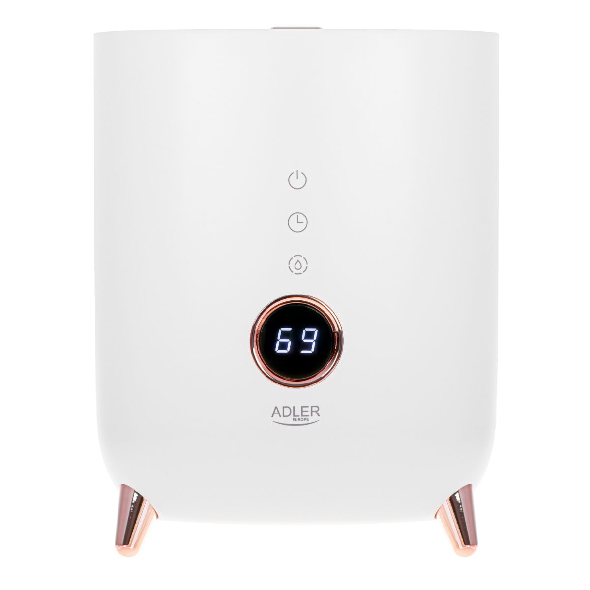 AD 7972, Humidifier, 23 W, Water tank capacity 4 L, Suitable for rooms up to 35 m², Ultrasonic, Humidification capacity 150-300 ml/hr, White