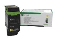 Lexmark CS632, CX635 Yel Rtn 11.7K Cartridge, Lexmark 75M2XY0, Lexmark - Extra High Yield - yellow - original - toner cartridge - LCCP, LRP, Unison Toner, Yellow