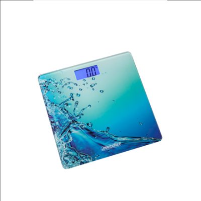 Bathroom scales, MS 8156, Maximum weight (capacity) 150 kg, Accuracy 100 g, Blue