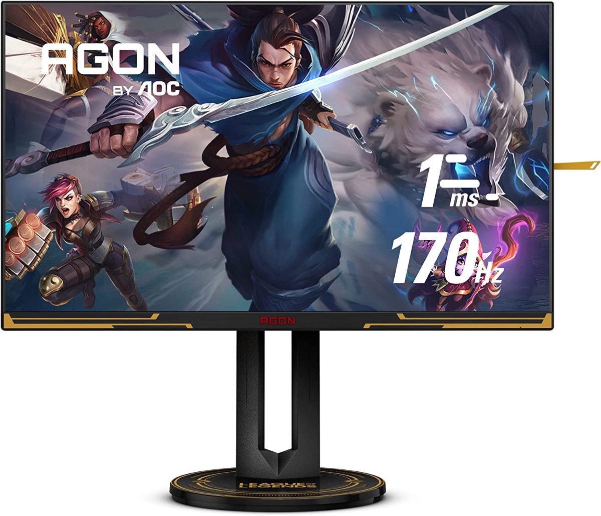 Monitor, AG275QXL, 27 ", IPS, QHD, 16:9, 170 Hz, 1 ms, 2560 x 1440, HDMI ports quantity 2