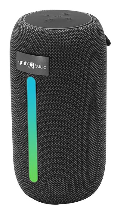 Portable Speaker, GEMBIRD, Black, Portable/Wireless, Bluetooth, SPK-BT-LED-07