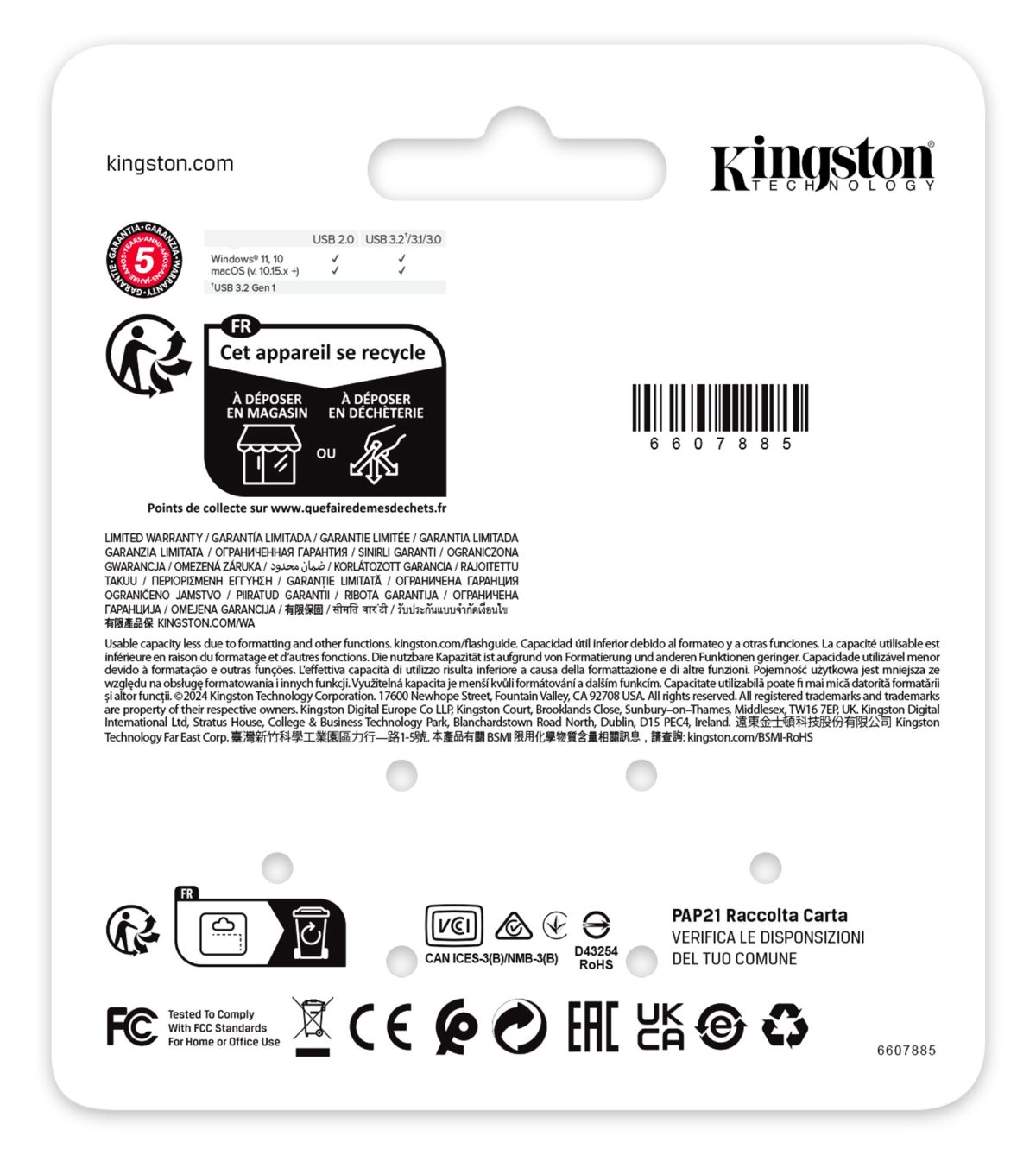 MEMORY DRIVE FLASH USB3.2 512G/SE9 G3 KE-U2X512-1AC KINGSTON