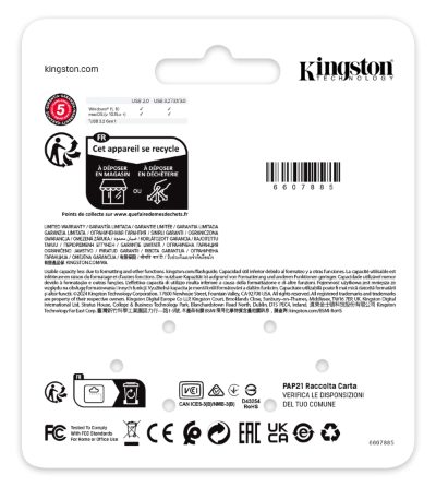 MEMORY DRIVE FLASH USB3.2 512G/SE9 G3 KE-U2X512-1AC KINGSTON