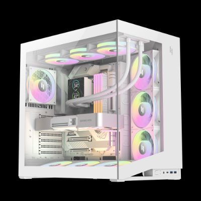 Gamemax Case, NEX C56 WH, ATX