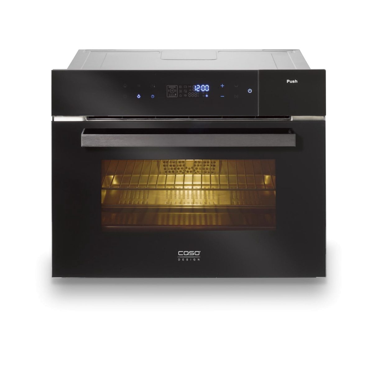 Multifunction Oven, SteamMaster E 56, 45 L, Multifunctional, Steam, Sensor-touch, Steam function, Height 45.5 cm, Width 59.5 cm, Black