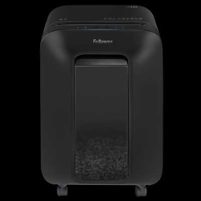 Micro-Cut, LX200, Black, Paper shredding, Credit cards shredding, Traditional