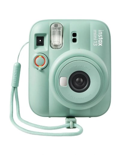 Fujifilm Instant Camera, Instax mini 13, Green, 0.3m - ∞, 800