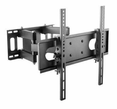 Full-motion wall mount, WM-55ST-04, Tilt, Swivel, 32-55 ", Maximum weight (capacity) 35 kg, Black