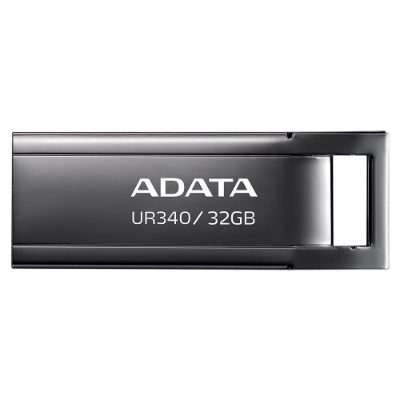 USB Flash Drive, UR340, 32 GB, USB Type-A, Black
