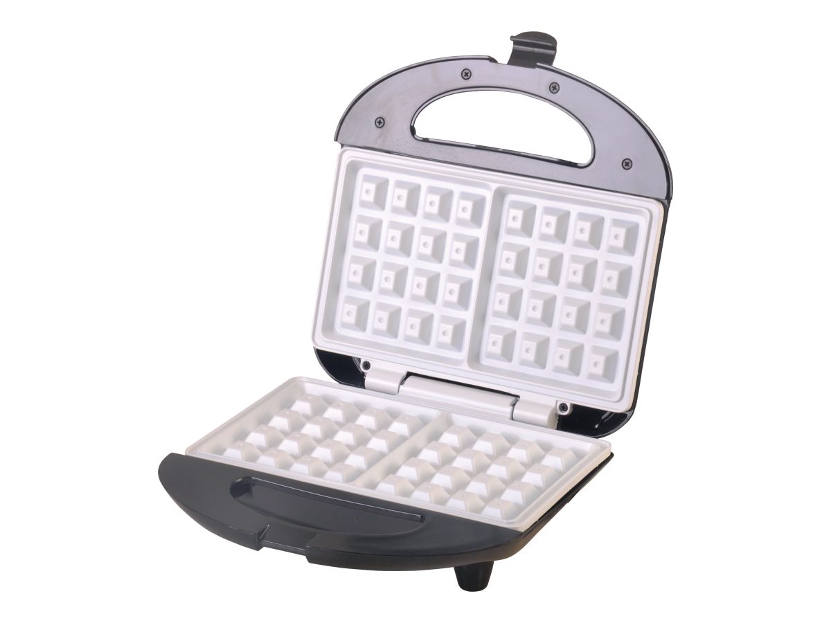 Waffle maker, CR 3019, 1000 W, Number of pastry 2, Belgium, Black