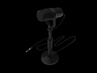 Microphone, Radium 750D, Black