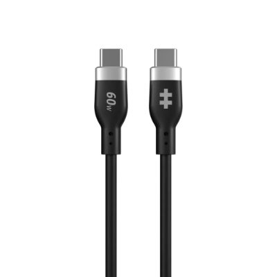 HyperJuice USB-C Silicone Charging Cable, HJ4011BKGL