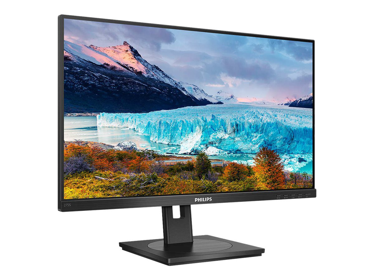 LCD, 275S1AE/00, 27 ", IPS, QHD, 16:9, 75 Hz, 4 ms, 2560 x 1440 pixels, 300 cd/m², Audio out, HDMI ports quantity 1, Black