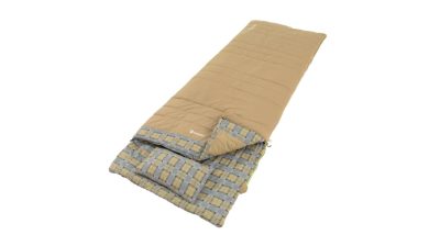 with loose Pillow, Sleeping bag, Commodore, 225 x 85 cm, 9/5/-8 °C, 2 way open - auto lock, L-shape