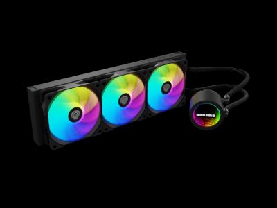 Genesis AIO Liquid Cooler, Hydria 360 ARGB, Intel, AMD