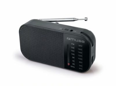 M-025 R, Portable radio, Black