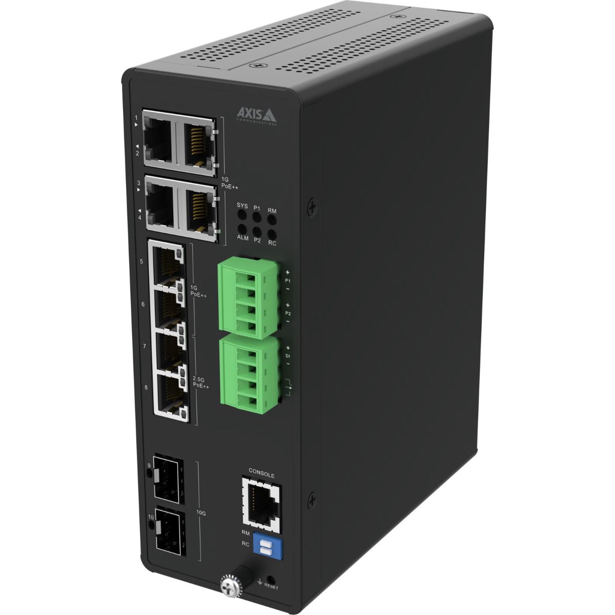 Switch, AXIS, 2x10GbE, 6x1GbE, 480 Watts, 02621-001