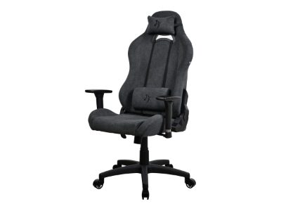 Arozzi Torretta SoftFabric, Gaming Chair, Frame material: Metal; Wheel base: Nylon; Cover: SoftFabric, Dark Grey