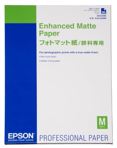 Enhanced Matte Paper / Archival Matte Paper, Enhanced Matte Paper, 192 g/m², A2
