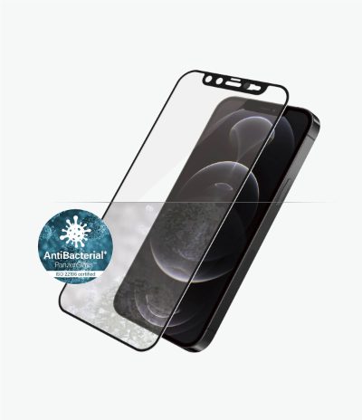 CamSlider AB, Apple, iPhone 12/12 Pro, Tempered glass, Black, Case friendly, Privacy glass