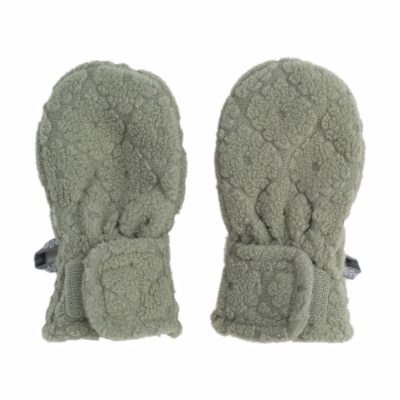 Lodger Mittens Folklore Fleece bērnu cimdiņi, Elm, 12-24m