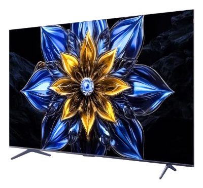 TCL 4K QLED TV, 55T8C, 55, Smart TV, Google TV, Black