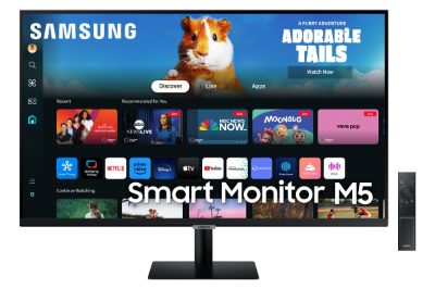 LCD Monitor, SAMSUNG, 32", Smart, Panel VA, 1920x1080, 16:9, 60 Hz, 4 ms, Colour Black, LS32DM500EUXDU