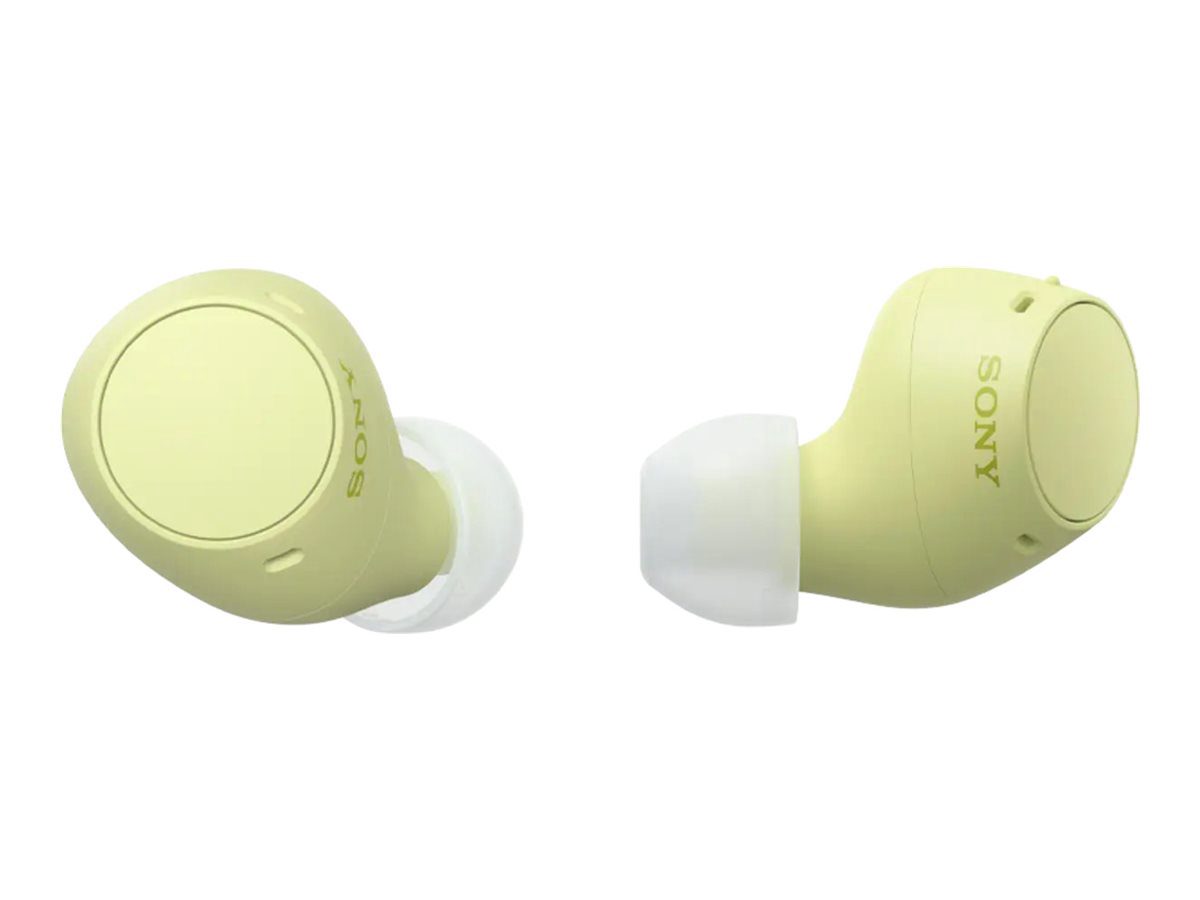Sony Headphones, WF-C510, Bluetooth, In-ear, Yellow, Wireless