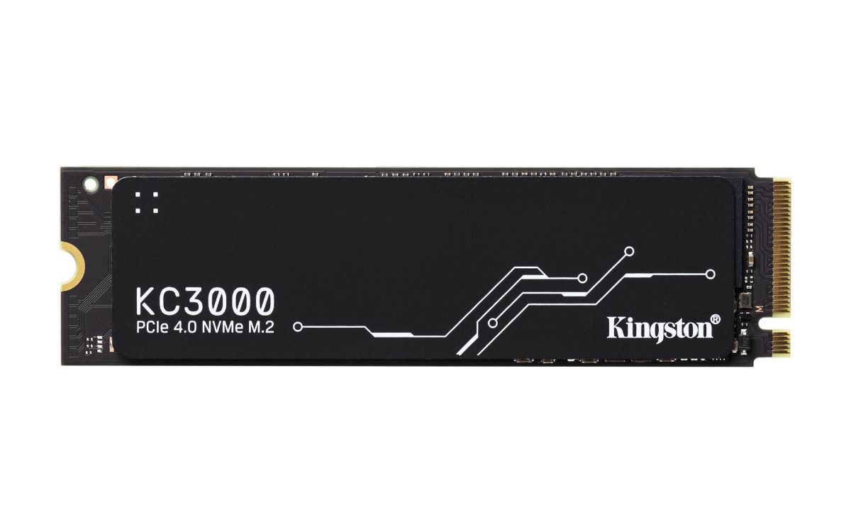 SSD, KC3000, 512 GB, SSD form factor M.2 2280, Solid-state drive interface PCIe 4.0 NVMe M.2, Read speed 3900 MB/s, Write speed 7000 MB/s