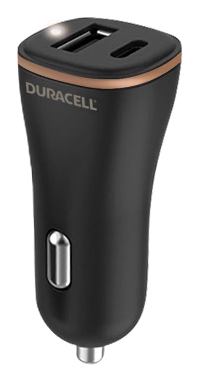 MOBILE CHARGER CAR USB/2P DR6026A DURACELL