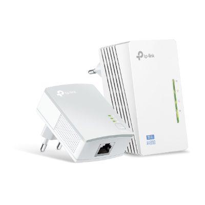 Powerline Adapters Kit, TL-WPA4220 KIT, 10/100 Mbit/s, Ethernet LAN (RJ-45) ports 2, 802.11n, 2.4GHz, Wi-Fi data rate (max) 300 Mbit/s
