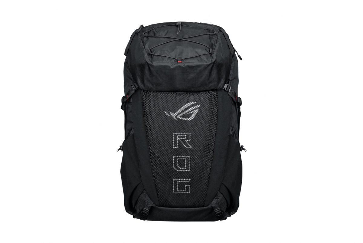 ROG Archer Ergoair BP3800, Fits up to size 18 ", Backpack, Shoulder strap, Waterproof, Black