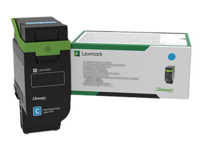 Lexmark CS632, CX635 Cyn Rtn 11.7K Cartridge, Lexmark 75M2XC0, Lexmark - cyan - original - toner cartridge - LCCP, LRP, Toner cartridge, Cyan