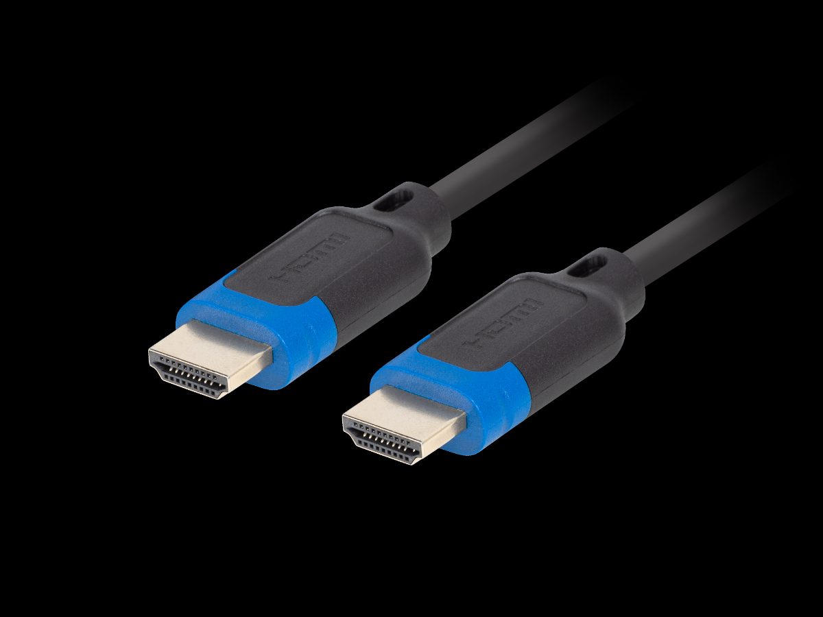 Lanberg HDMI cable with Ethernet, CA-HDMI-30CC-0018-BK, 1.8 m
