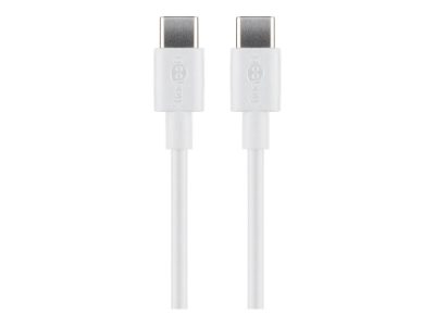 Goobay USB-C,Charging and Sync Cable, 2 m, white, Goobay