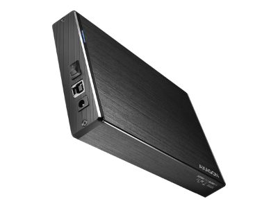 Compact aluminum USB 3.2 Gen 1 external box SATA intended for 3.5" HDD, EE35-XA3