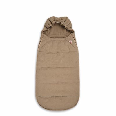 Lodger Mini BunkerTeddy vissezonas guļammaiss autokrēsliņiem, Beige
