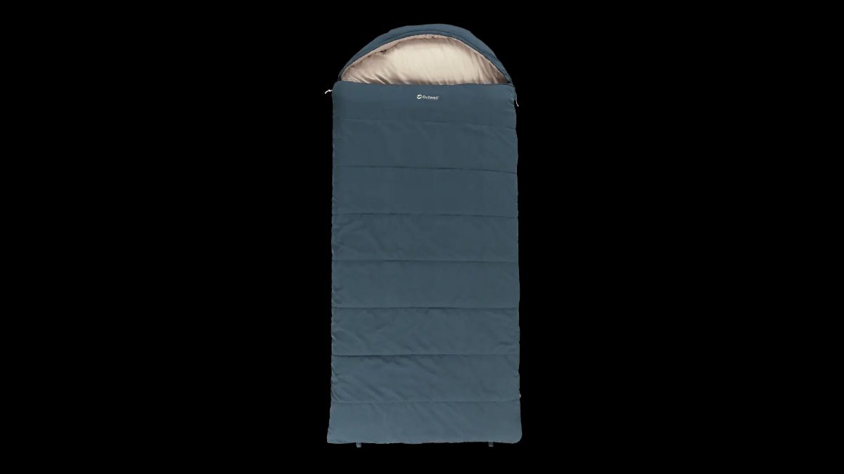 Outwell Campion Lux XL, Sleeping Bag, 225 x 105 cm, Temperature -16 to 5 °C, 2 way open - auto lock, L-shape