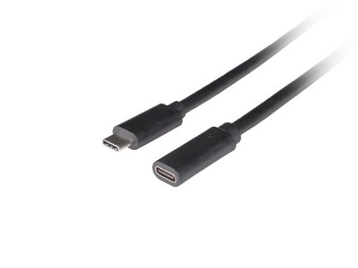 USB-C M/F 3.1 Cable, CA-USBE-20CC-0005-BK