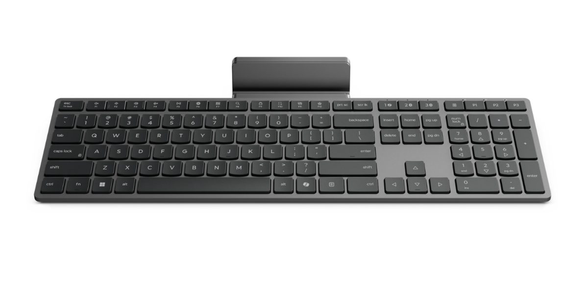Lenovo 700 Modern Multi-Device Wireless Keyboard-US English, Keyboard, Wireless, Bluetooth, US English, Luna Grey