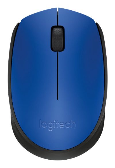 M171, Wireless Mouse, Black, Blue