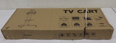 Sunne 37-70", Fixed height, SALE OUT. Sunne Floor stand, S112 multifunctional Mobile TV cart, Tilt, 37-70 ", DAMAGED PACKAGING, Black