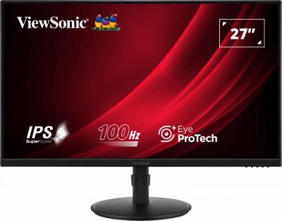 LCD Monitor, VIEWSONIC, VG2708A, 27", Business, Panel IPS, 1920x1080, 16:9, 100 Hz, 5 ms, Swivel, Pivot, Height adjustable, Tilt, Colour Black