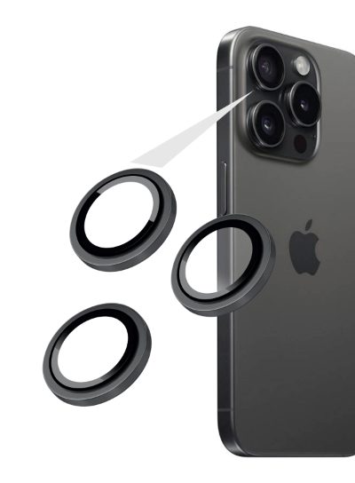 Fixed Camera Glass, Samsung, Galaxy S26 Ultra, Tempered Glass, Black