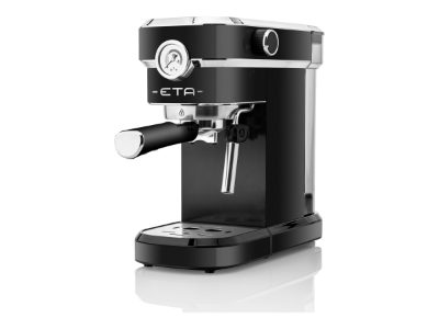 Espresso coffee maker, ETA618190020 Storio, Pump pressure 20 bar, Built-in milk frother, Semi-automatic, 1350 W, Black