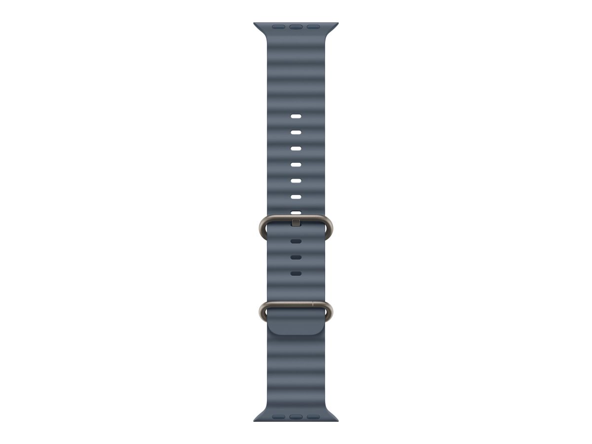 Apple 49mm Anchor Blue Ocean Band - Natural Titanium Finish, Apple
